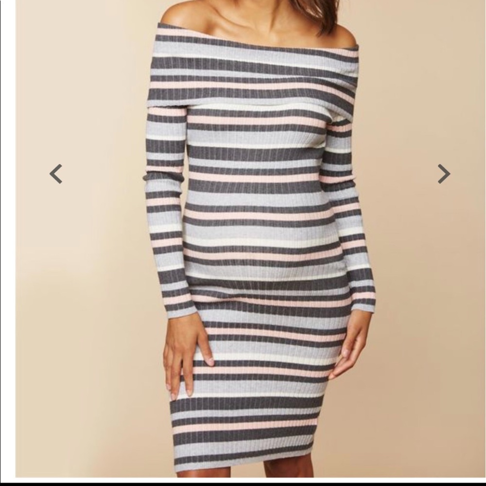 Motherhood off the shoulder dress Sz M
